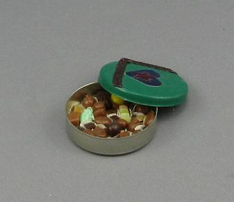 (image for) Dollhouse Miniature Christmas Box of Chocolates