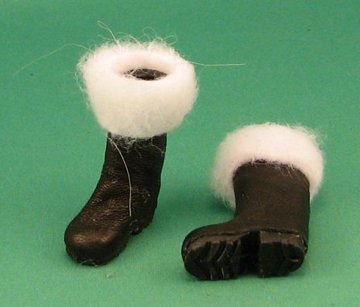 (image for) Santas Black Boots by Jan Smith