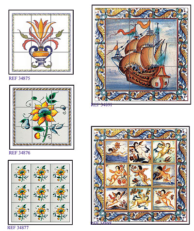 (image for) Dollhouse Scale Model Wall Tiles