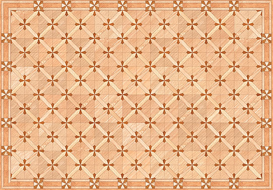 (image for) Dollhouse 1/2 Scale Model Parquet