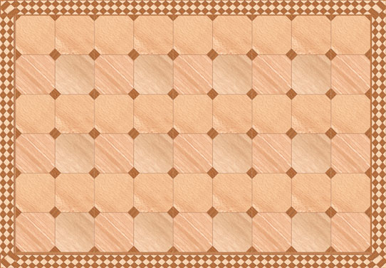 (image for) Dollhouse 1/2 Scale Model Parquet