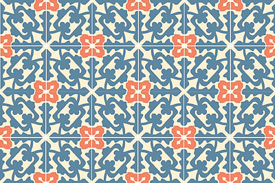 (image for) Dollhouse Scale Model Floor Tiles