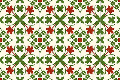 (image for) Dollhouse Scale Model Floor Tiles