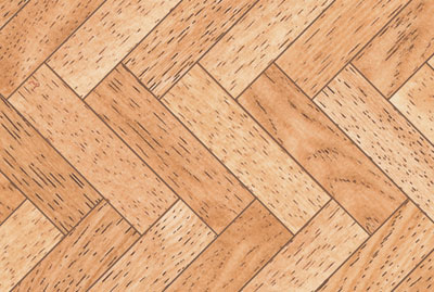 (image for) Dollhouse Scale Model Laminated Parquet Floor