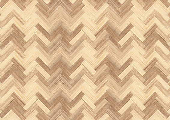 (image for) Wood Parquet Floor for Dollhouse Scale Models