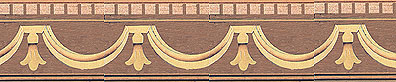 (image for) Dollhouse Scale Model Real Wood Wall Wainscotting
