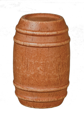 (image for) Miniature Small Wooden Barrel for Dollhouses