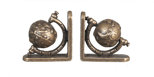 (image for) Pair of World Globes Bookends