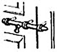 (image for) Miniature Sliding Bolt