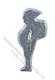 (image for) Miniature Santa Claus Cookie Cutter for Dollhouses
