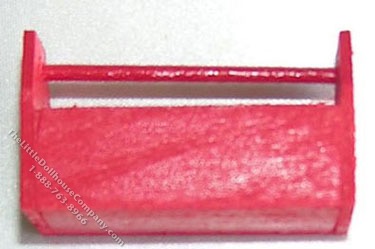 (image for) Dollhouse Small Red Toolbox for Dollhouses