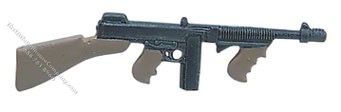 (image for) Miniature Thompson Submachine Gun for Dollhouses