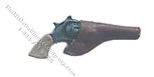 (image for) Miniature Handgun In Holster for Dollhouses