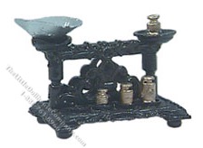 (image for) Miniature Scale with Weights for Dollhouses