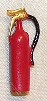 (image for) Dollhouse Miniature Fire Extinguisher, Small