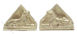 (image for) Miniature Sphinx Bookends for Dollhouses