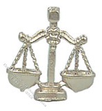(image for) Miniature Scale Of Justice for Dollhouses