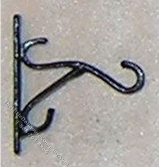 (image for) Miniature Wall Hanger, Black for Dollhouses