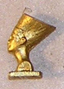 (image for) Miniature Egyptian Statue, Gold Color for Dollhouses