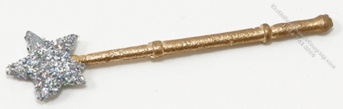 (image for) Miniature Magic Wand with Glitter for Dollhouses