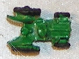 (image for) Miniature Green Toy Tractor for Dollhouses