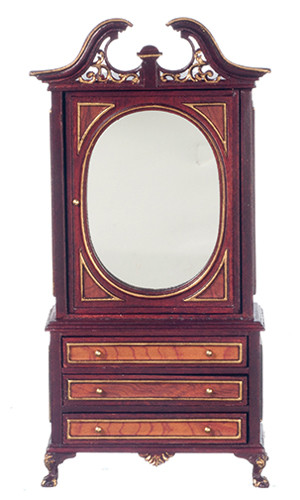 (image for) Miniature Harding Armoire for Dollhouses