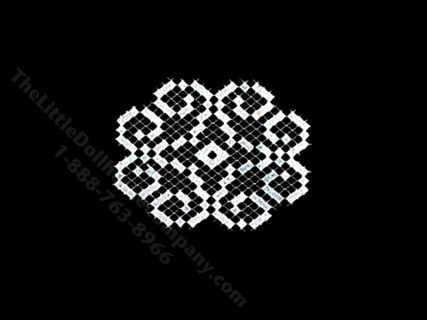 (image for) Miniature Handmade Doily for Dollhouses