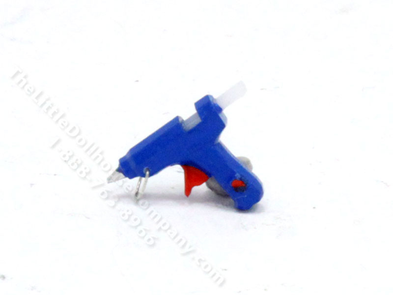 Miniature Blue Glue Gun for Dollhouses [LHL 003] The Little Dollhouse