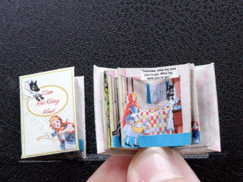 Miniature Pop-Up Book: Little Red Riding Hood [ACB 19U] | The Little ...