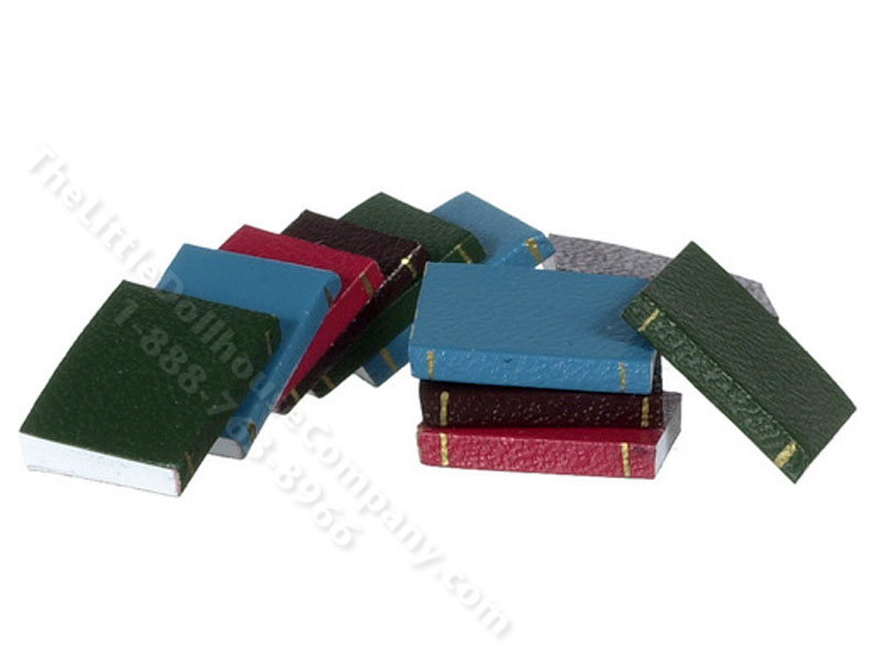 Miniature Books for Dollhouses (12 pc/pkg.) [AZT G8537] | The Little ...