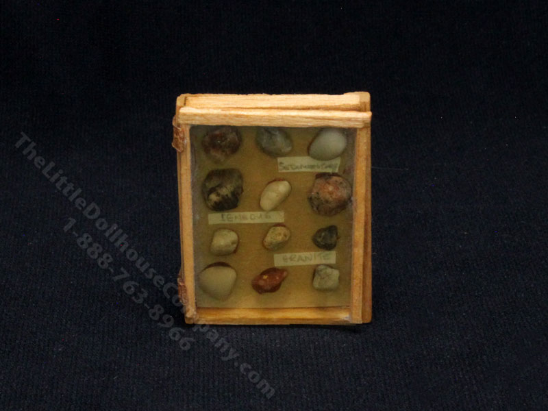 Miniature Framed Rock Collection for Dollhouses [MJD 4131] | The Little ...