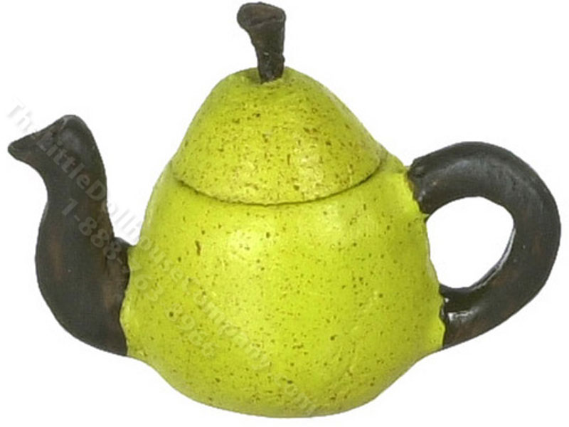 Fruit & Flowers Pear Teapot