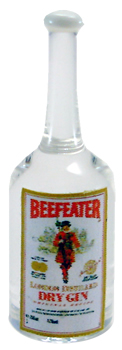 (image for) Dollhouse Miniature Beefeater Gin