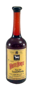 (image for) Dollhouse Scale Model Replica White Horse Whisky