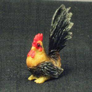 (image for) Dollhouse Scale Model Rooster