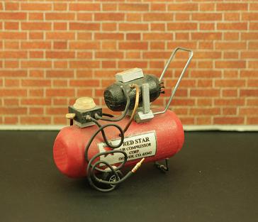 (image for) Dollhouse Scale Model Air Compressor