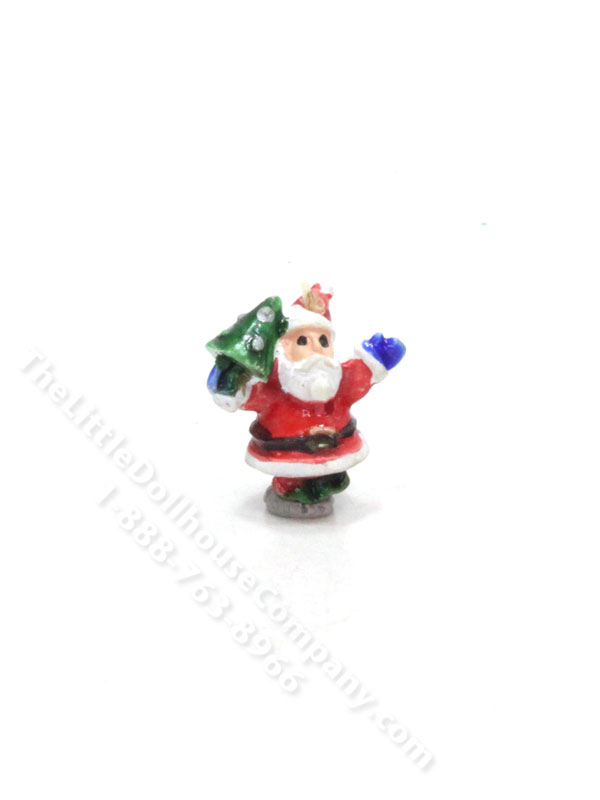 Miniature Santa Figurine for Dollhouses [MJD 4325] | The Little ...