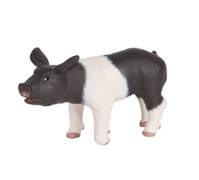(image for) Dollhouse Scale Model Black and White Piglet