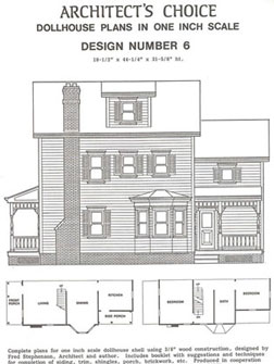(image for) Dollhouse Plan #6