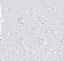 (image for) Dollhouse Scale Small Circle Vinyl Tin Ceiling(Discontinued)