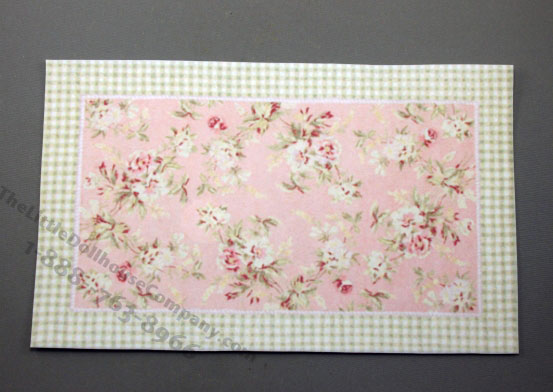 (image for) Small Pink and Green Carpet
