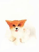 (image for) Dollhouse Scale Model Papillion Dog