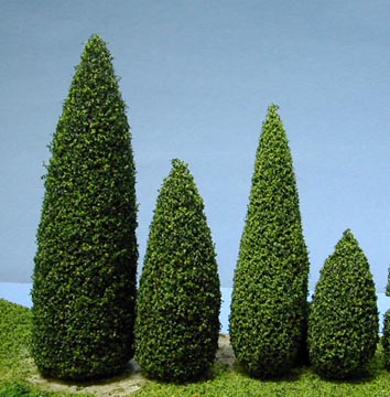 (image for) 4.5" Tall Pine Trees