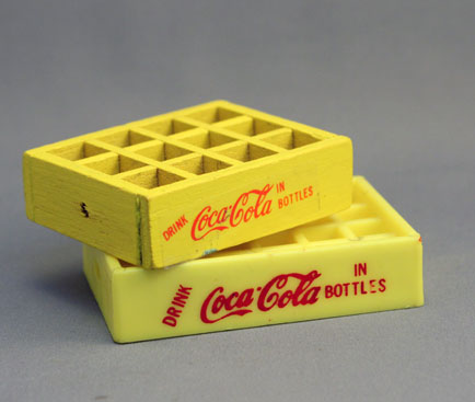 (image for) Dollhouse Miniature Bottle Crate