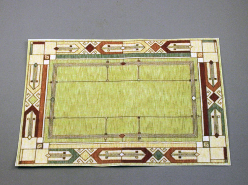 (image for) Small Mission Style Carpet