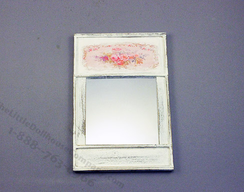 (image for) Dollhouse Miniature Provencal Country Style Mirror