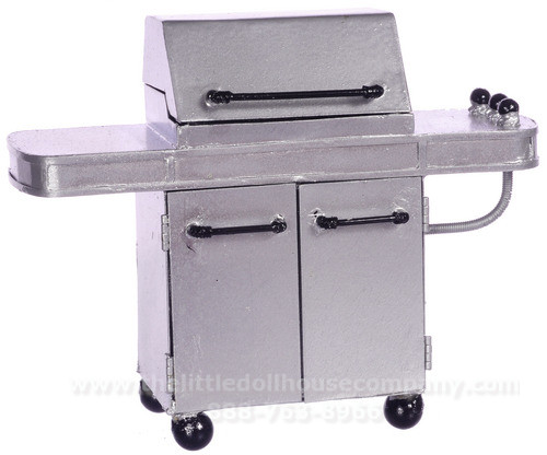 (image for) Miniature "Stainless Steel" BBQ