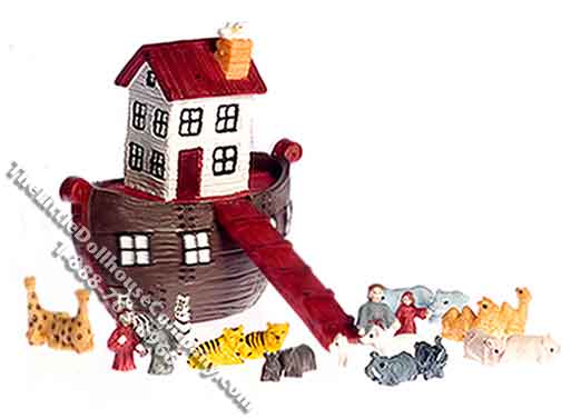 (image for) Ark Play Set of 25 Pieces for Dollhouses