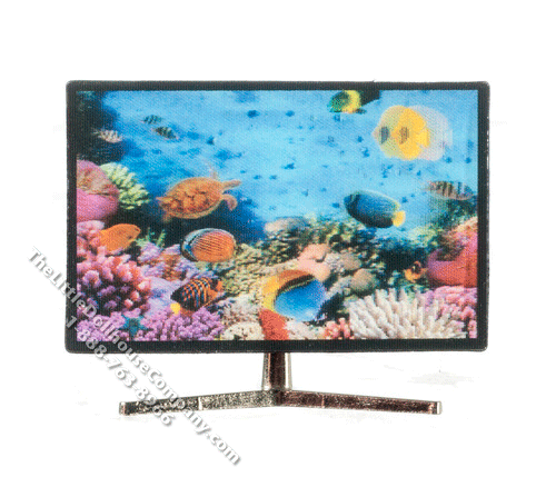 (image for) Dollhouse Scale Model 3D Smart TV