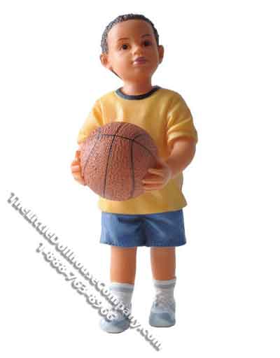 (image for) 1/12 Scale Michael Resin Doll for Dollhouses